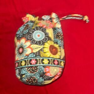 Vera Bradley Floral Ditty Drawstring Bag